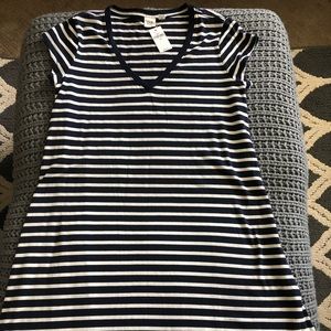 Gap Striped T Shirt Dress